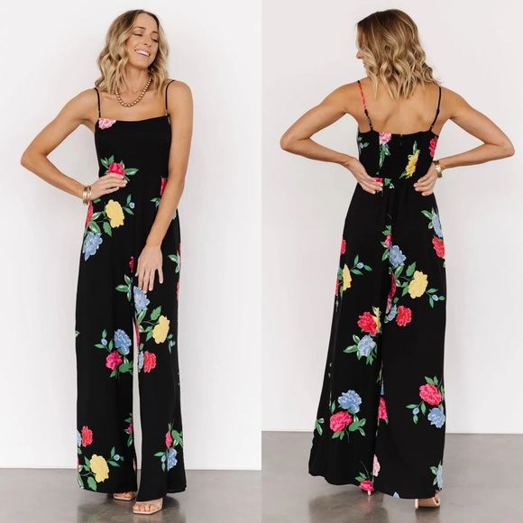 Baltic Born Pants - Baltic Born Brooklyn Wide Leg Jumpsuit